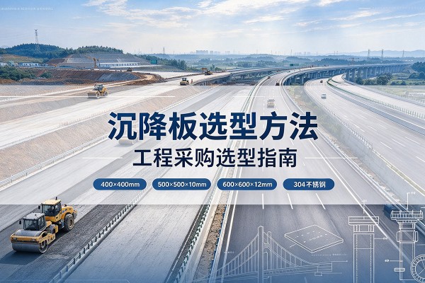 罗湖沉降板选择方法