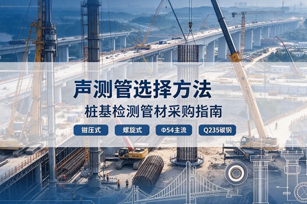 罗湖声测管选型标准