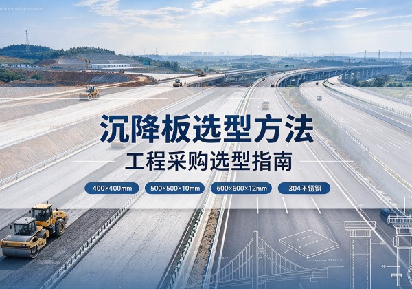罗湖沉降板选择方法